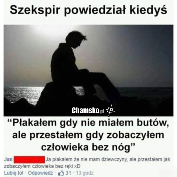Szekspir powiedział kiedyś
