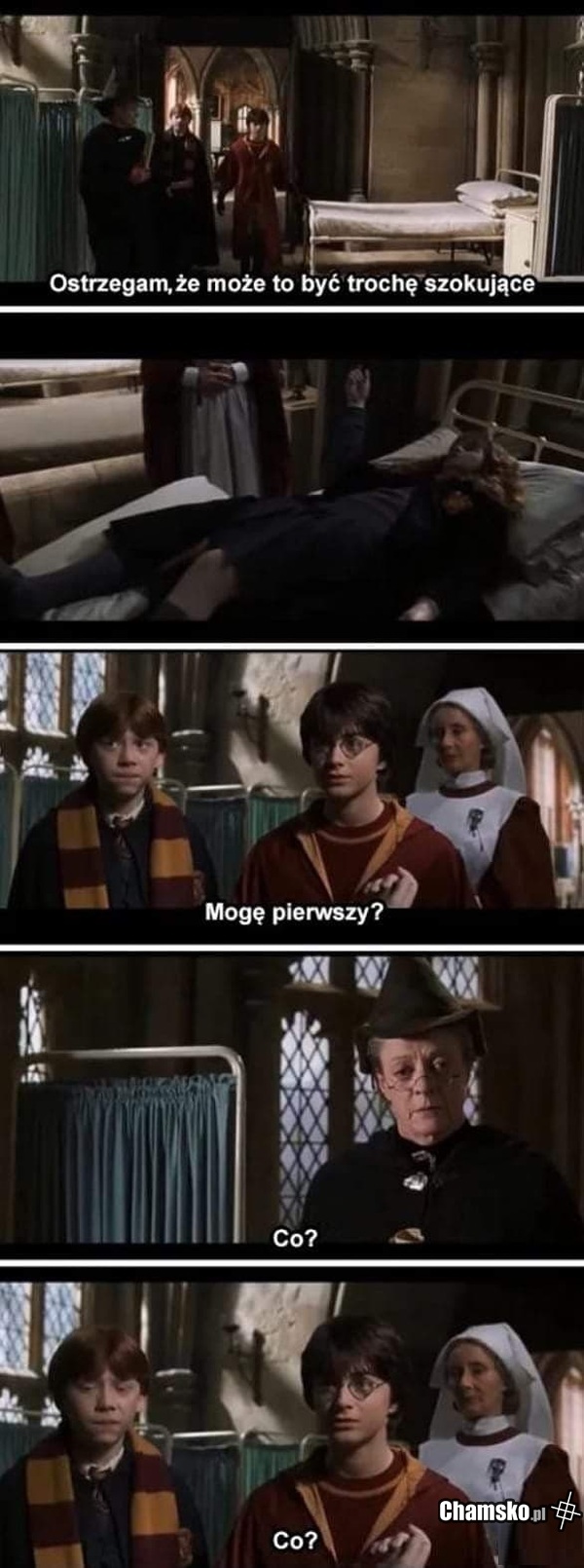 Śpiąca Hermiona