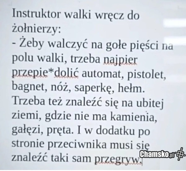 Walka na pięści