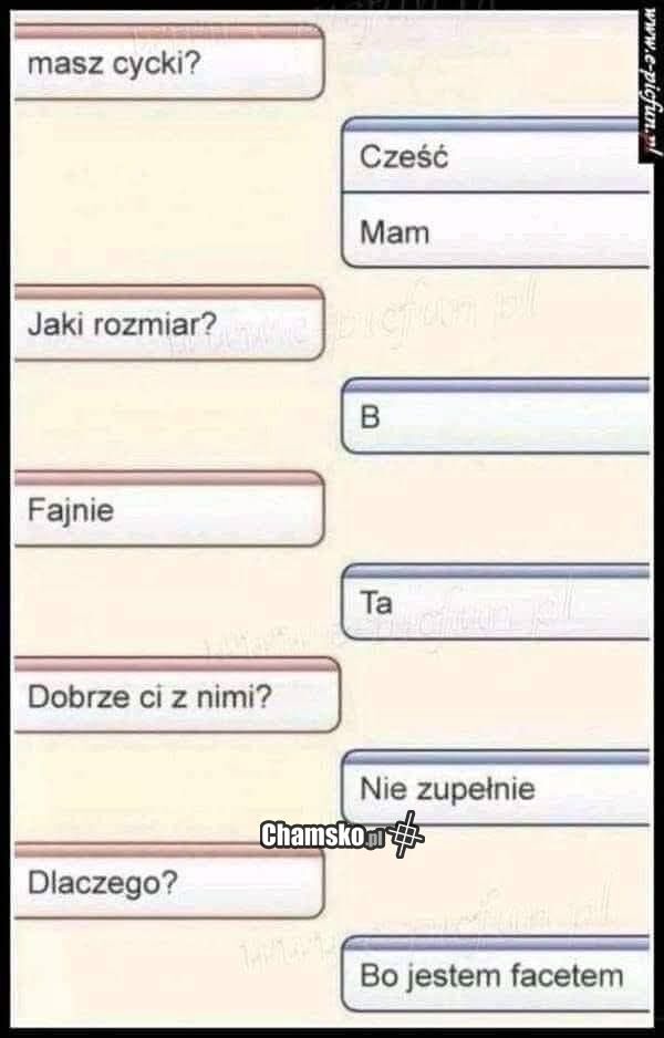 Masz cycki?