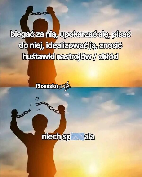 Związek z marudną laską