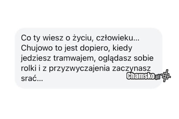 Gdy sobie jedziesz...