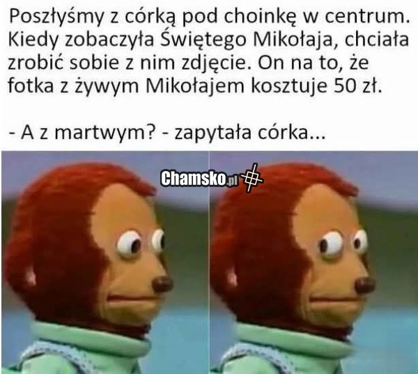 Fotka ze świętnym Mikołajem