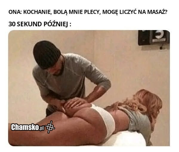 Masaż pleców
