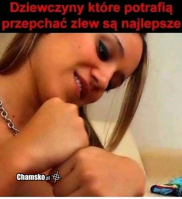 Przepychanie zlewu
