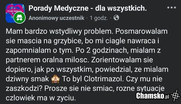 Maść na grzybicę
