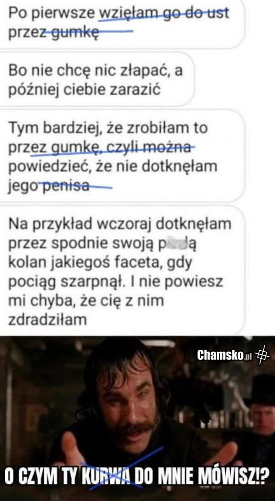 Tłumaczenie ze zdrady