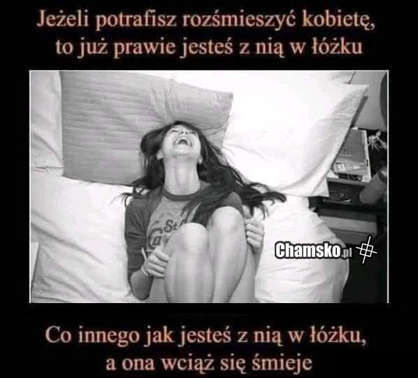 Rozśmieszanie w łóżku