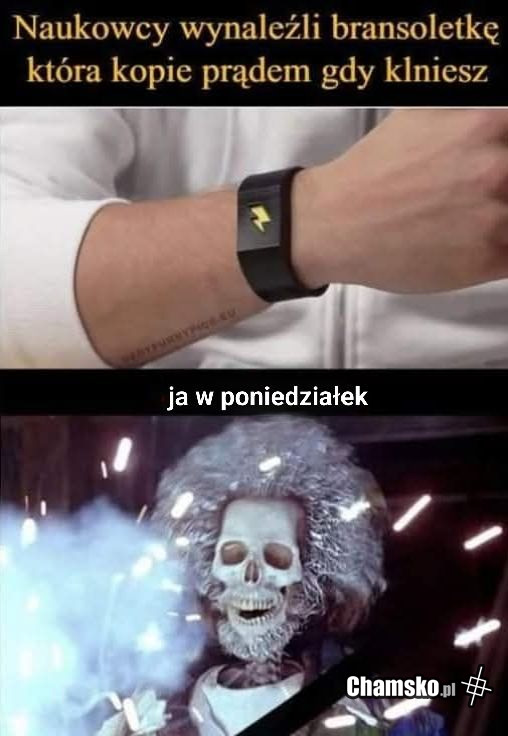 Bransoletka która kopie prądem
