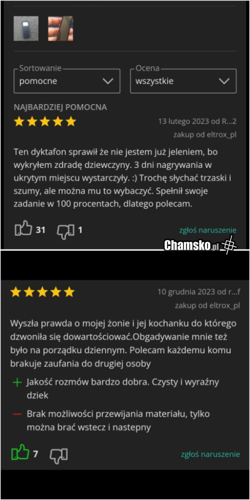 Gdy kupisz sobie dyktafon