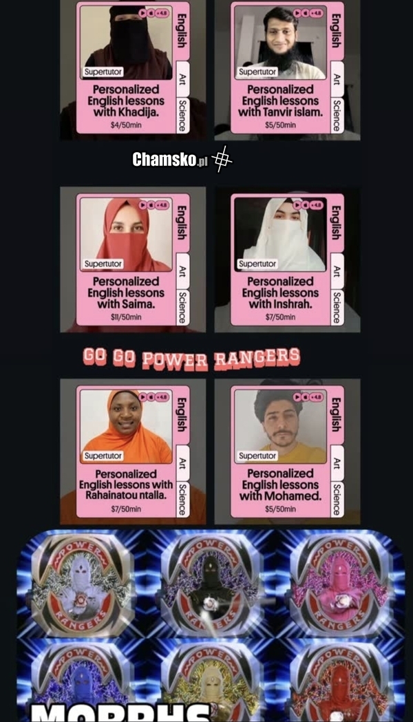 Go go power rangers