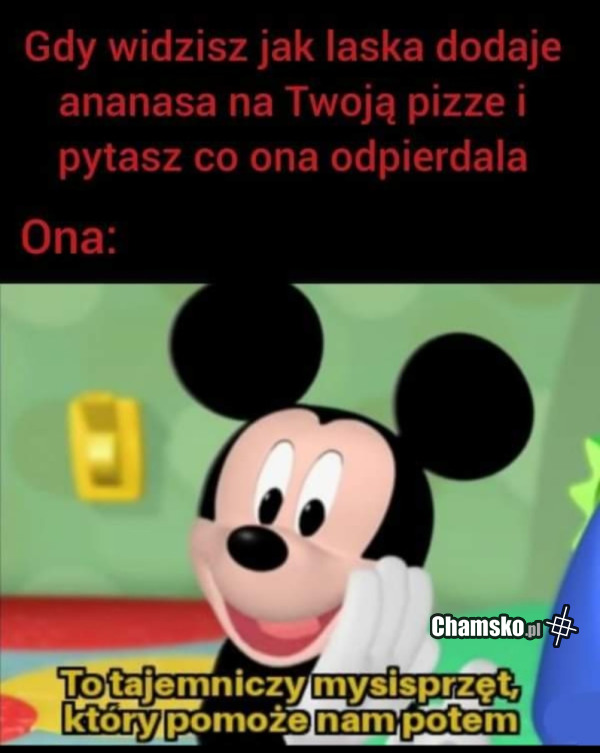 Pizza z ananasem