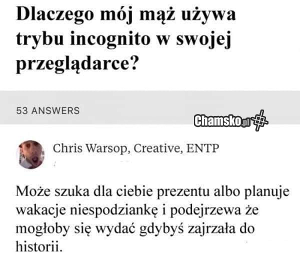 Tryb incognito