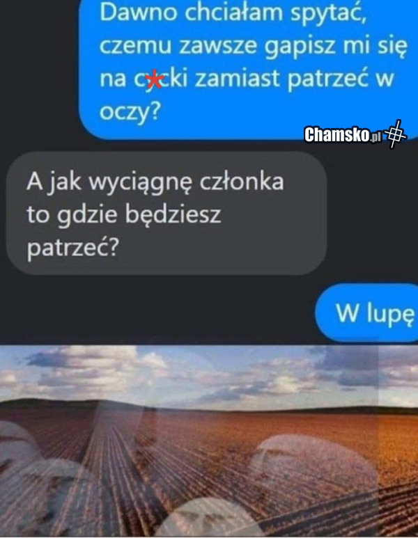 Gdy patrzysz za nisko