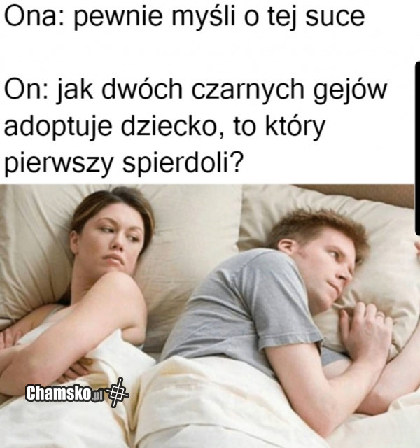 Ciekawe o czym myśli