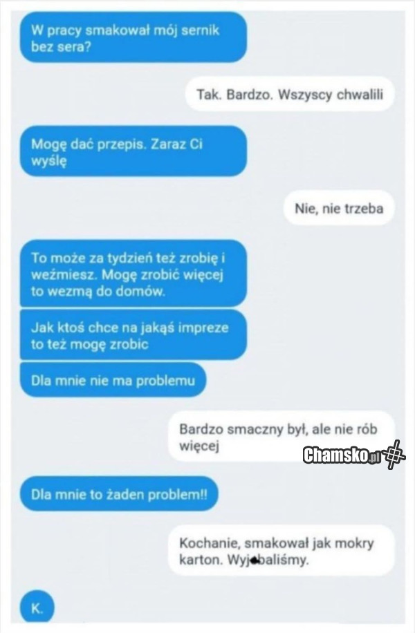 Sernik bez sera