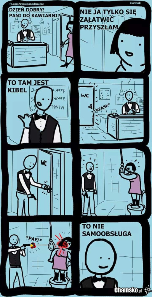 W restauracji