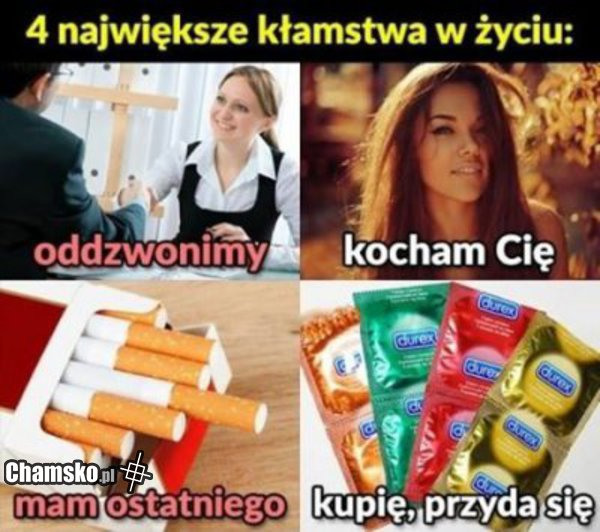 największe kłamstwa