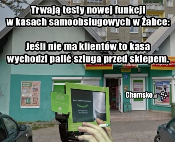 Kasy samoobsługowe w żabce
