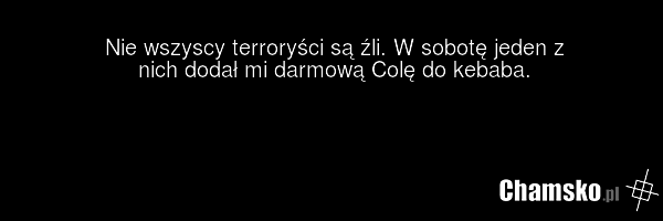 Nie wszyscy terrorysci
