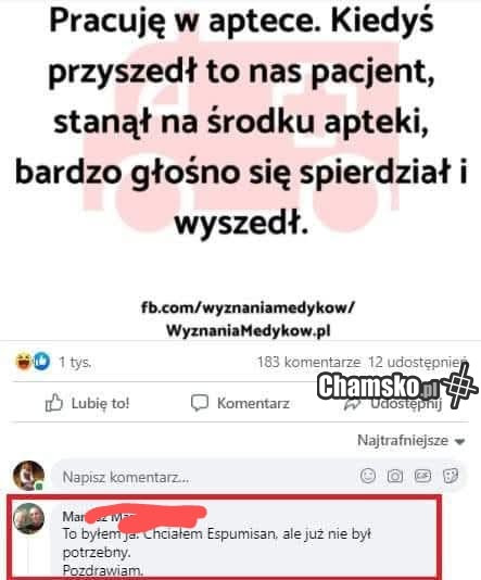 Wizyta w aptece