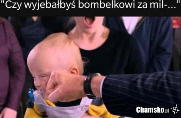 Bomba w pysk