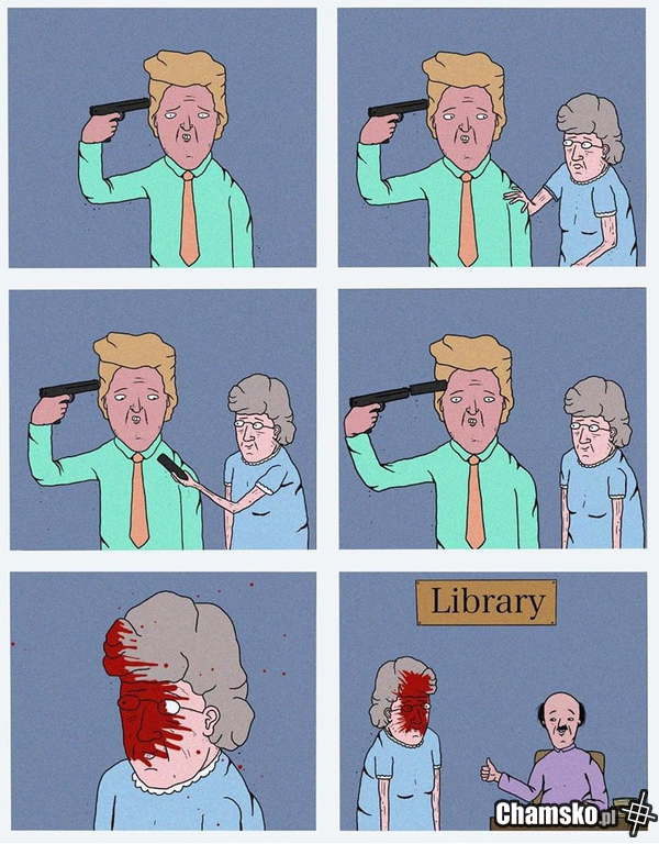 Cisza w bibliotece
