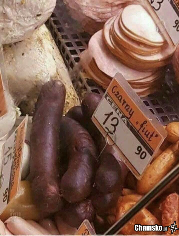 Czarna kiełbasa