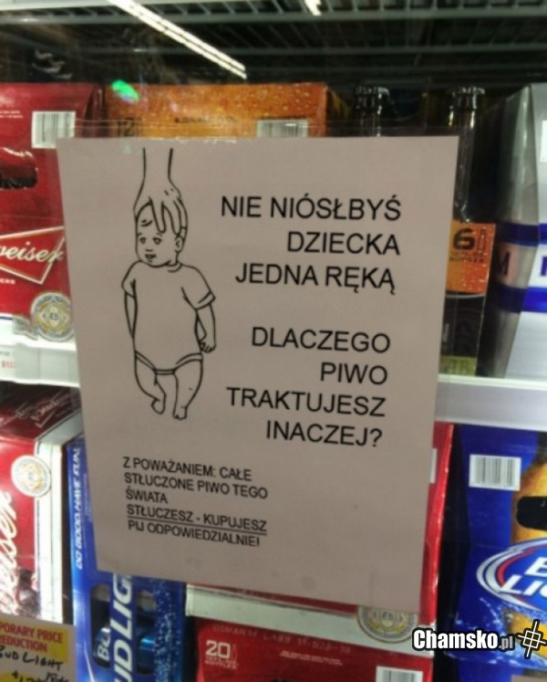 Noszenie piwa