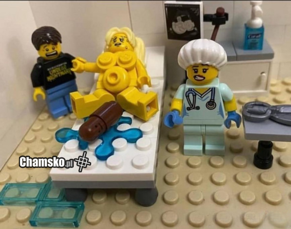 Kolejny zestaw lego dla chamów