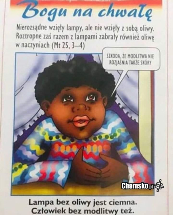 Szkoda, że modlitwa...