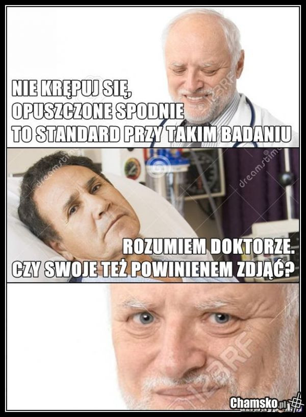 To normalne podczas badania