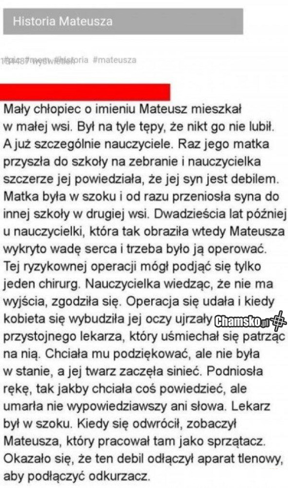 Historia Mateusza