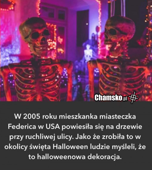 Dekoracja na halloween