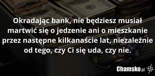 Okradanie banku