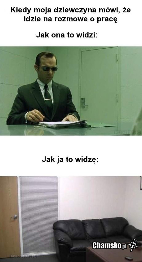 rozmowa o pracę