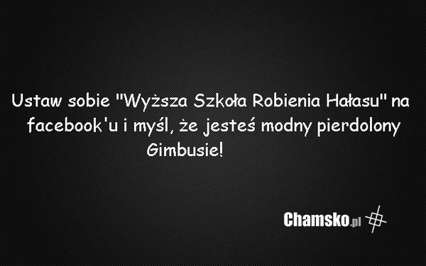 Moda wśród gimbusów