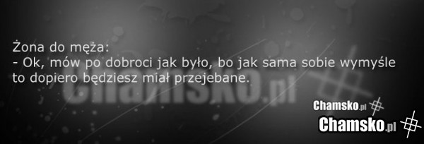 Typowy dialog w małżeństwie