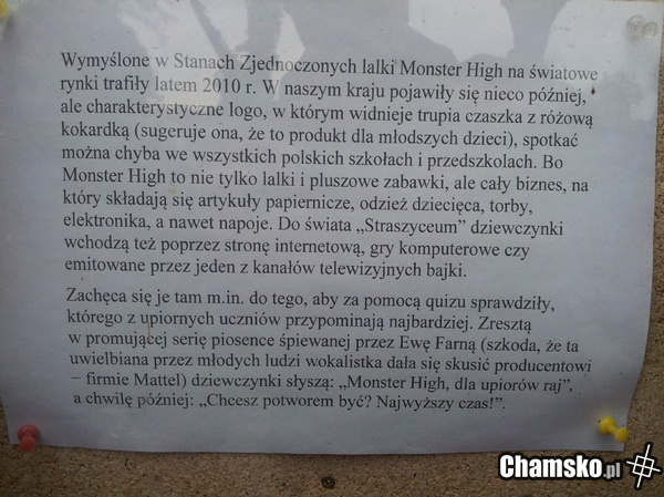 legalna mafia watykan boi się maskotek PARAFIA TOMASZÓW BOLESŁAWIECKI