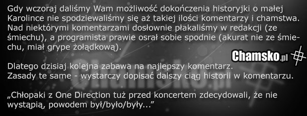 Najlepsze komentarz i One Direction ;)