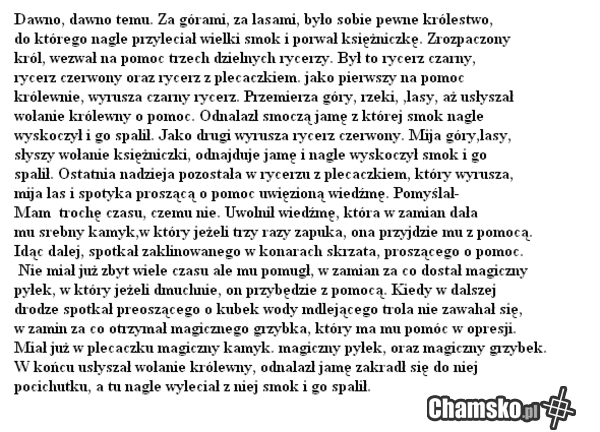 straszny smok