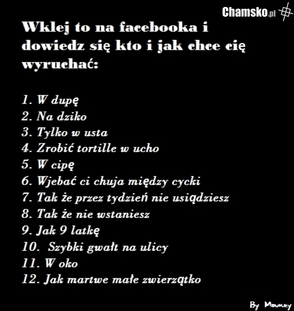 To ze nowe chamsko i nowe ludu dodaje znow