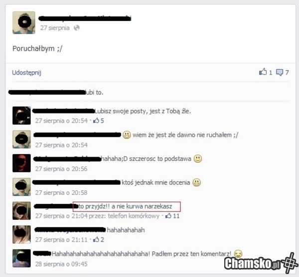 poruchałbym...