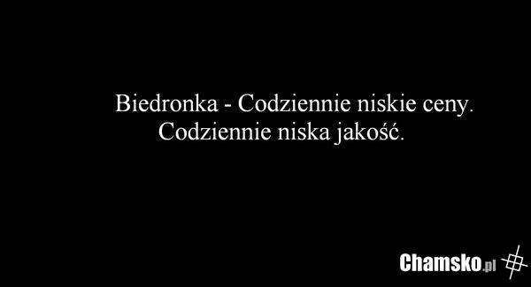 Biedronka.