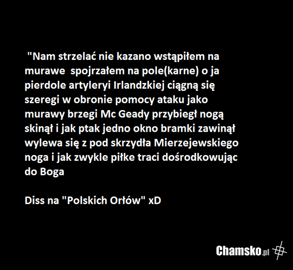 Diss na "Orzełki"