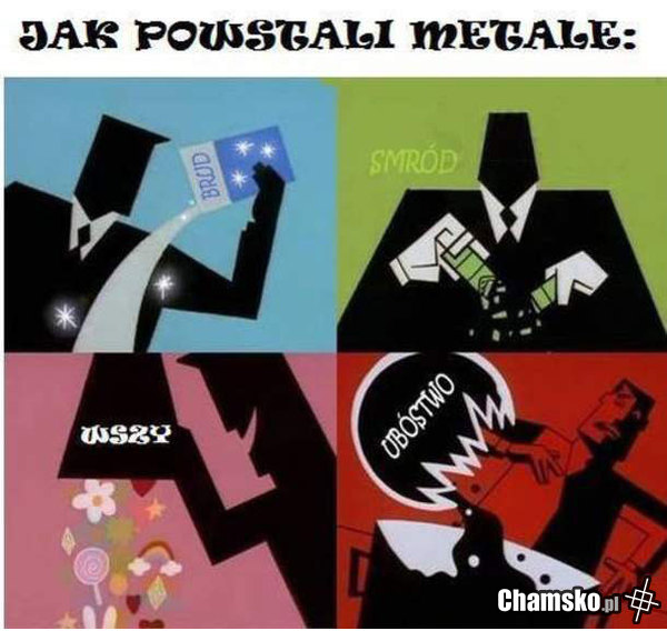 Jak powstali metale?