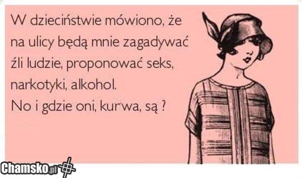 W dzieciństwie