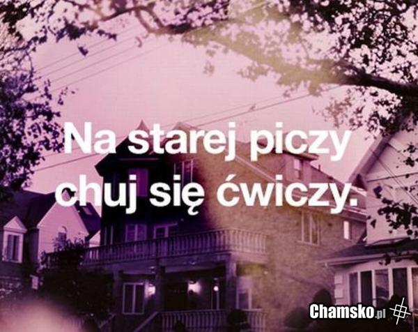 Na starej piczy...