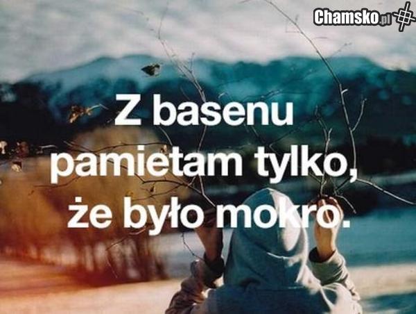 W basenie mokro
