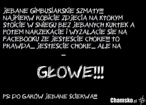 Stanie w śniegu